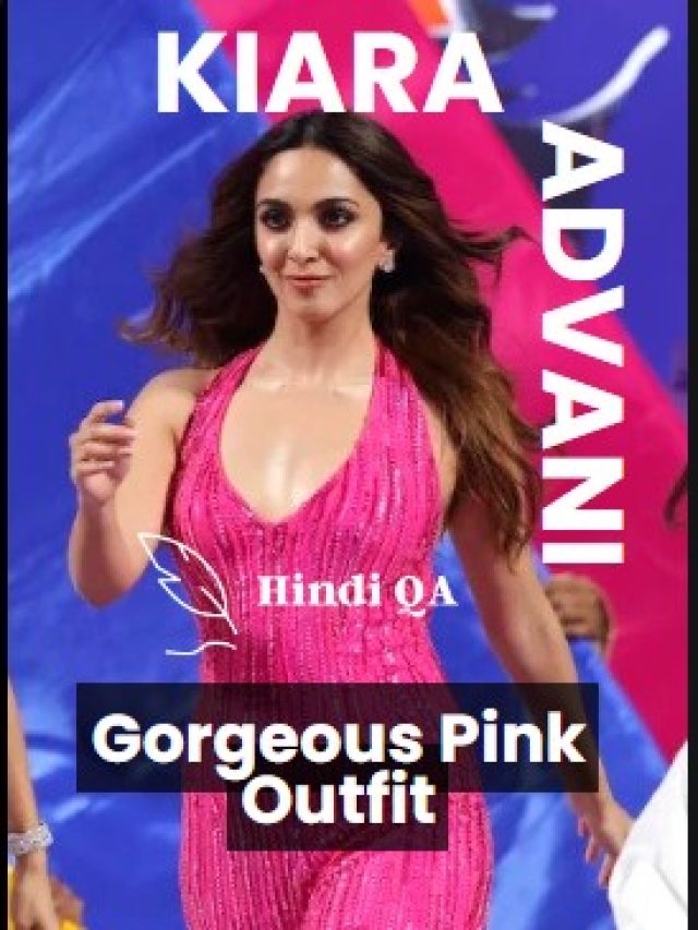 Kiara Advani in Gorgeous Pink Outfit