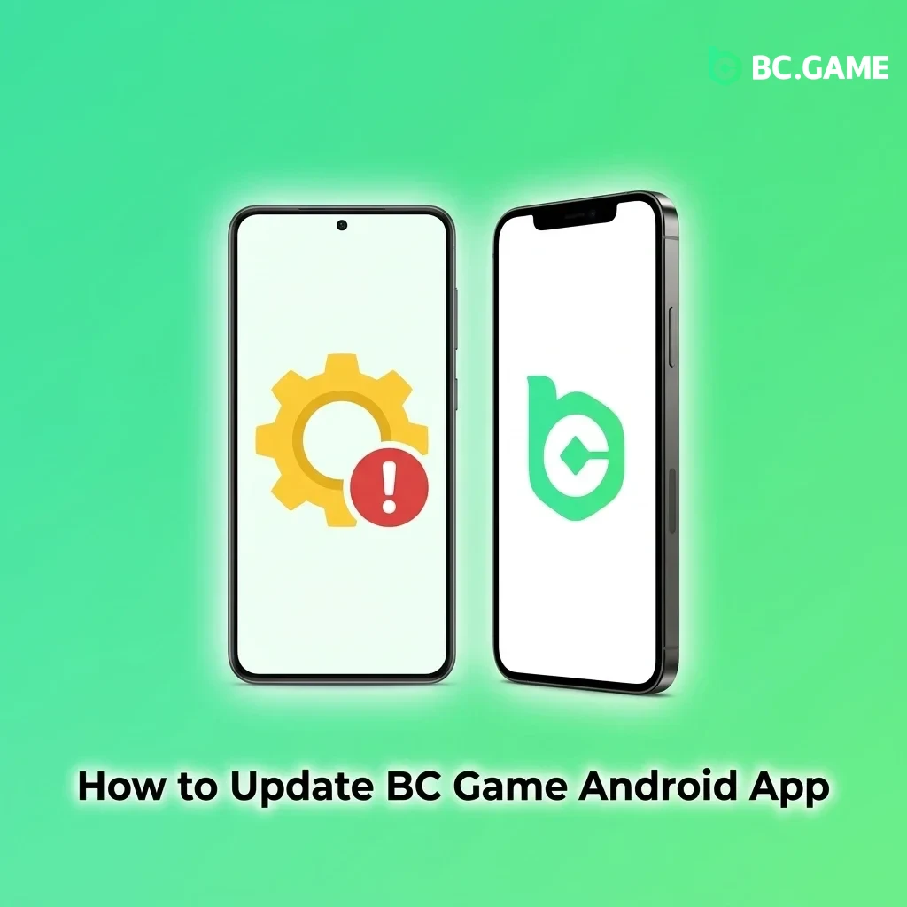 Step-by-step guide to updating BC Game Android app by downloading and installing the latest APK version