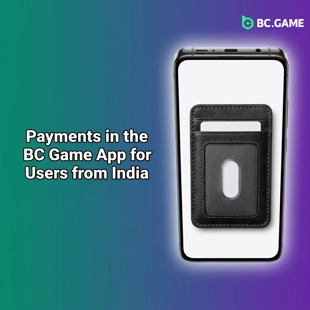 BC Game app payment options for Indian users including UPI, PhonePe, Google Pay, Paytm, and cryptocurrencies